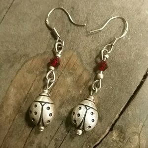 NWOT Lady Bug Earrings